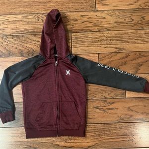 Hurley Boys Zip-Up Hoodie Size 6